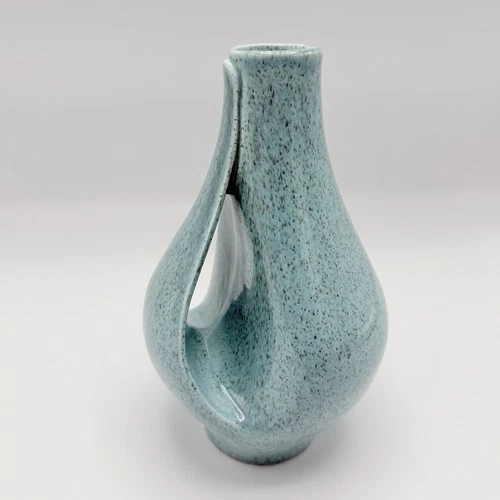 Rare Vintage Red Wing Pottery M-1631 Charles Murphy MCM Vase Robin’s Egg Blue