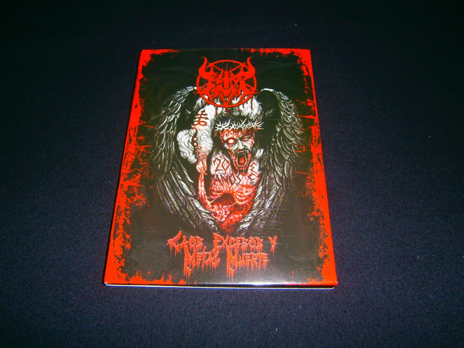 ECUADOR CADAVER - Caos Excesos y Metal Muerte. A5 Digipak CD