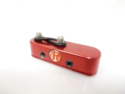 HYBRID PRO RAIL PAINTBALL MARKER DOVETAIL RAIL + SCREWS  GLOSS RED CP DYE EMPIRE