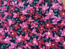 Cotton Fabric Tiny Pink Flower 44 X 35 956
