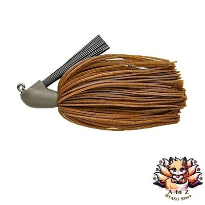 NEW Keitech Tungsten Rubber Jig Model 1 Casting Jig Ver.2.0 1/4oz #105 Dark