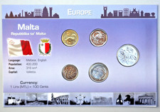 MALTA: KMS KURSMÜNZENSATZ 2001/2006: 1 - 25 ...