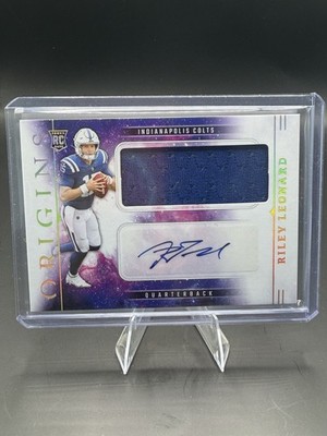 2025 Panini Origins - Rookie Jumbo Patch Autographs Riley Leonard #RJJ-RLD RC