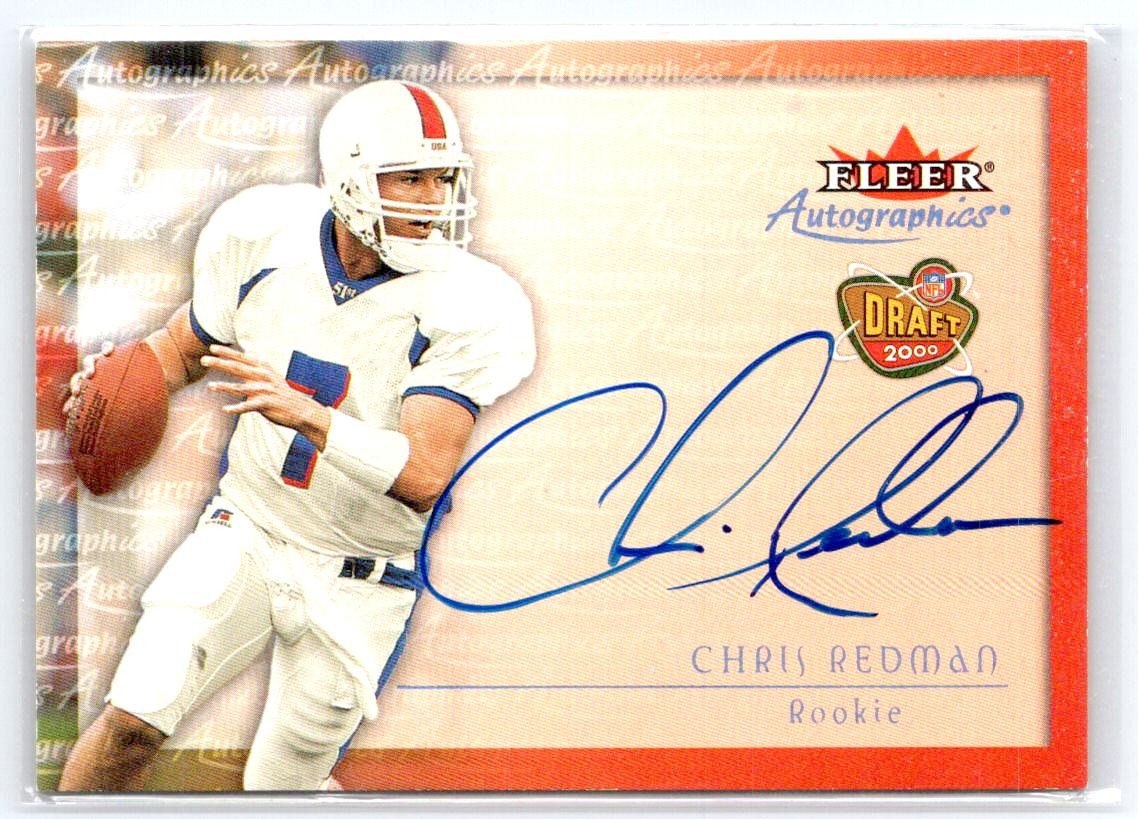 2000 Fleer Tradition Chris Redman #NNO Autographics