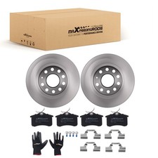 Bremsscheiben Bremsbeläge Hinten For Seat Altea Leon Toledo Skoda Octavia II