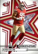 2025 Panini Rookies & Stars #102 Alfred Collins Rookie San Francisco 49ers RC