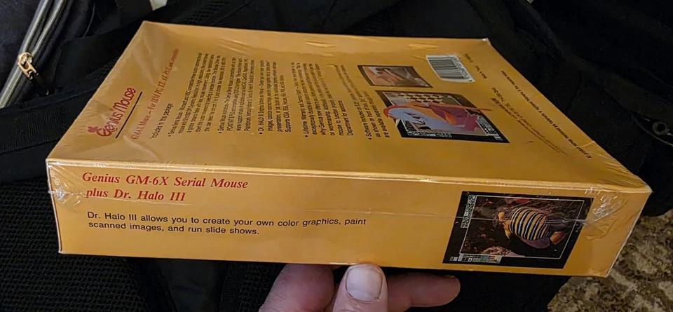 Genius Mouse GM-6X with Dr. Halo III (3 Button Mouse) (New) - Image 3 of 4