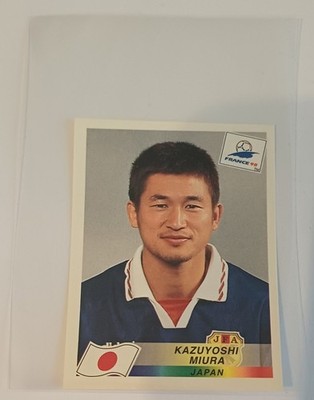 Bild Aufkleber Chrom Nr. 531 Kazuyoshi Miura Japan Panini WM FRANKREICH 98