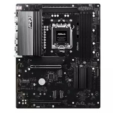 ASRock Motherboard B850 AM5 ATX DDR5 4x M.2 PCIe 5.0 x16 5G LAN B850 PRO-A Black