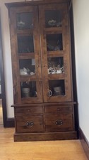 Laura Ashley Garrat Display Cabinet Solid Wood Excellent Condition