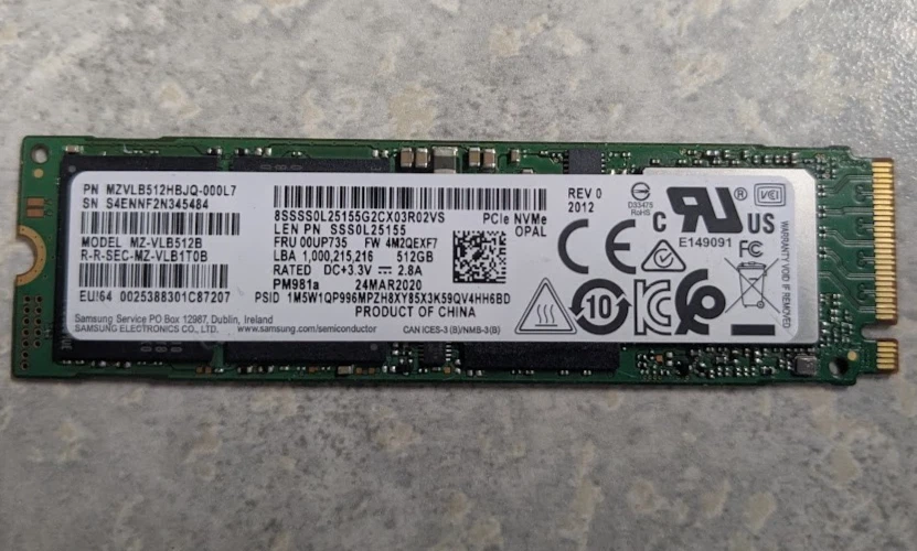 Samsung 512 GB Solid State Drives for sale | eBay