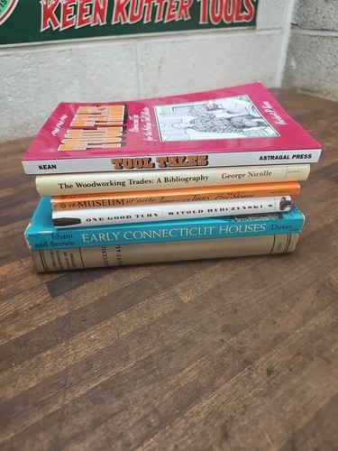 L37- Great selection of antique tool reading material and references - BOOKS LOT
