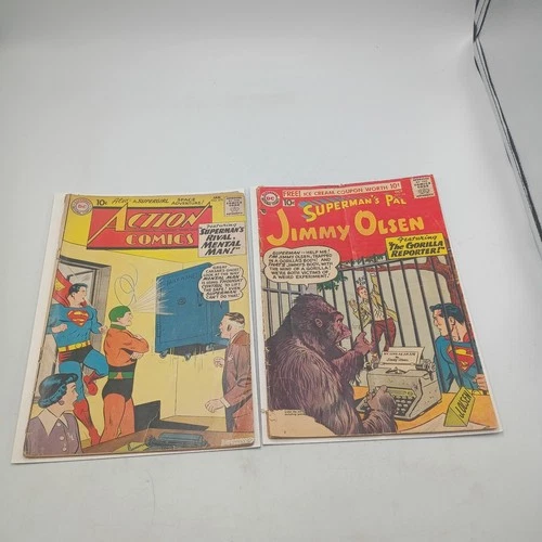 Action Comics 272 Superman's Pal Jimmy Olson 24 Lot Of 2 Vintage DC Silver Age