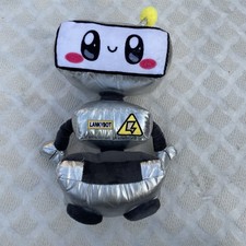 Plush Toys Soft Stuffed Lankybox Plushies Cute Square Cartoon Robot Toy