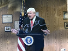 ALEC BALDWIN ACTOR SIGNED 11X14 PHOTO PRESIDENT DONALD TRUMP SNL IMPRESSION JSA — photo 2