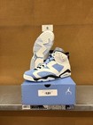 Air Jordan 6 Retro "UNC" University Blue White Black CT8529-410 Size 10 Mens NEW