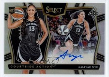 2025 Select WNBA Courtside Action Signatures Aaliyah Nye Rookie Auto RC 0t9q