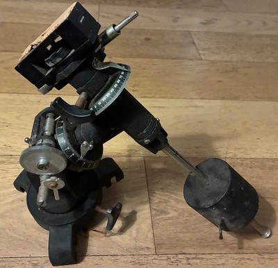 Orion Equatorial Telescope Mount RA Right Ascension Axis USA Made Untested As Is