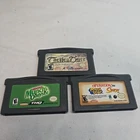 Gameboy Advance Game Lot Tactics Ogre, Operation, Simon,  Munchs Oddysee