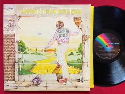 ELTON JOHN~GOODBYE YELLOW BRICK ROAD 2 LP (1973) ORIG 1ST PRESS EX/NM MCA2-10003