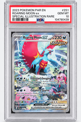 Roaring Moon ex graded PSA 10 for sale on eBay