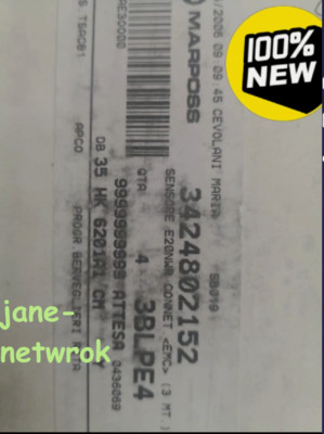 1PC FOR   NEW  MARPOSS  3424802152  (by Fedex or DHL )