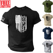 We The People Distressed American Flag T Shirt, Patriotic, 1776, Historic, USA