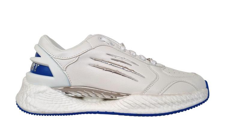 Кроссовки PHILIPP PLEIN SPORT Herrenschuhe SIPS1502 weiß blau