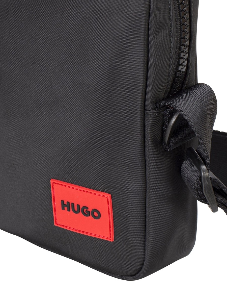 〔Hugo〕☆Ethon 2.0 フェイクレザーウエストバッグ☆ HUGO Men's Ethon 2.0 Body Bag, Black | eBay