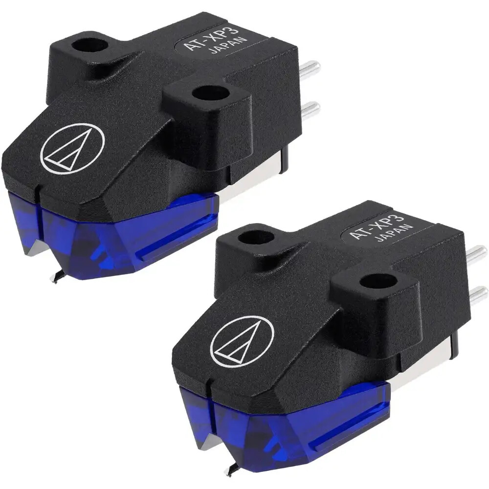 Audio-Technica AT-XP3 Coppia Testine Professionali DJ Stilo Conico