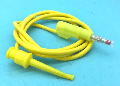 Retractable cap 4mm Stackable Banana Plug TO Test hook 0.5/1/2M Test Lead cables - Picture 4 of 17