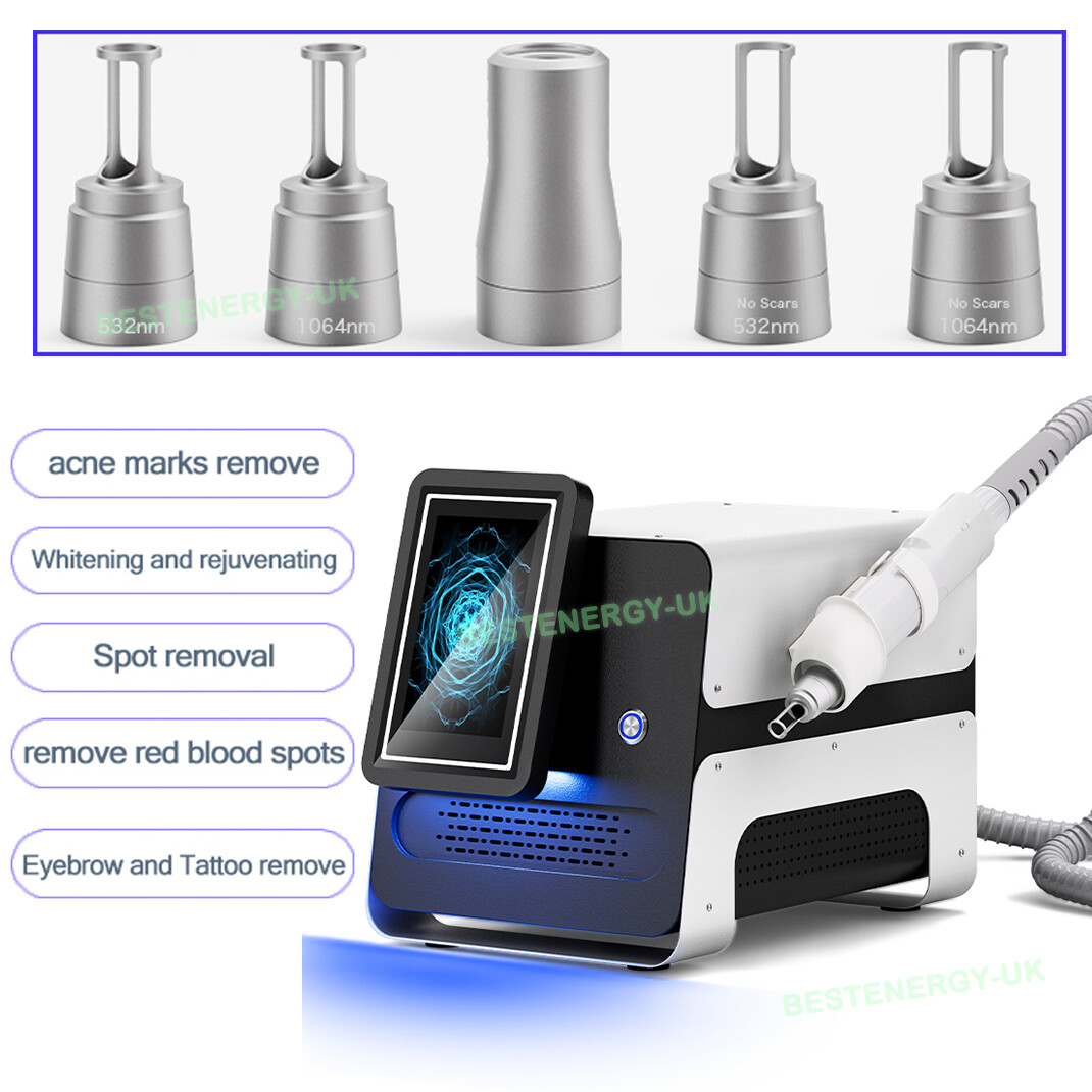 Picosecond Laser Eyebrow Tattoo Freckle Removal Machine Skin Face Beauty Device