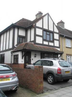 Foto 6x4 Prachtvolles \''Tudor\'' Haus Cosham Es hat mein Auge wirklich auf ein tristes gerichtet c2008
