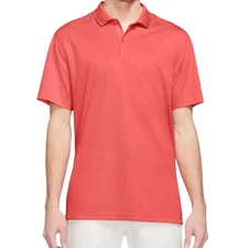 Nike Men's Dri-Fit Victory Coral Orange Golf Polo DH0824-850 M $70