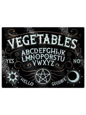Schneidebrett Gemüse Ouija Glas rechteckig