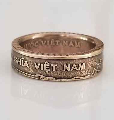 Vietnamese Coin Ring | Vietnam Coin Ring | Hand Made | Vietnamese Jewelry | Uniq