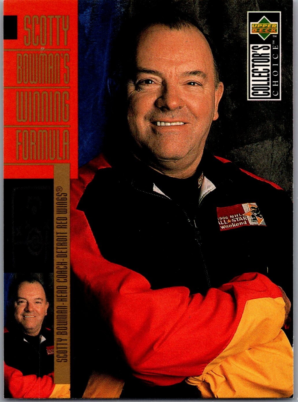 1996-97 Upper Deck Collector's Choice - #308 Scotty Bowman - SBWF