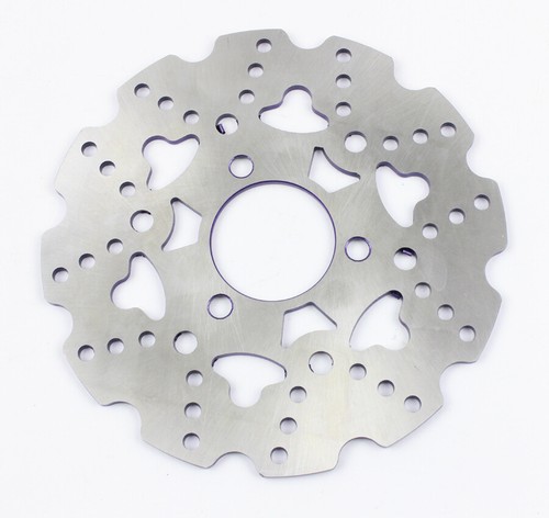 Purple 220MM Stainless Steel Disc Brake Rotor For Honda Ruckus 58MM 70MM Zoomer - Picture 2 of 3