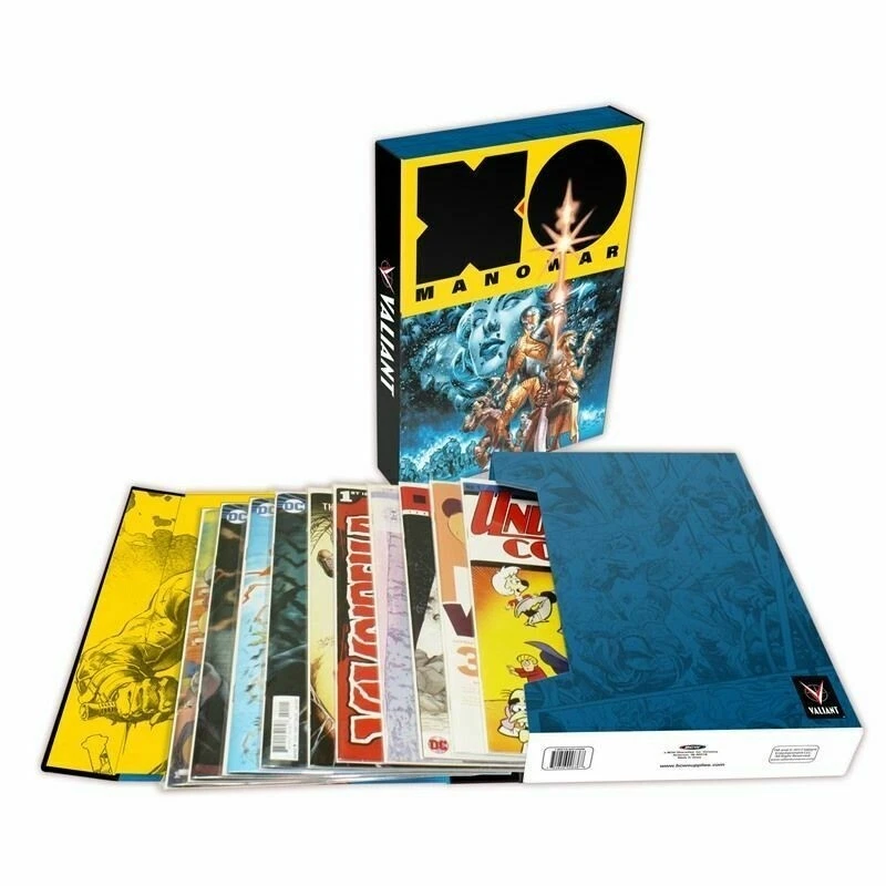 BCW 1.5 Inch Comic Book Stor Folio Box X-O Manowar Cover Art Design