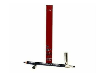 Clarins Crayon Khol Long-Lasting Eye Pencil With Brush (03) Intense Blue