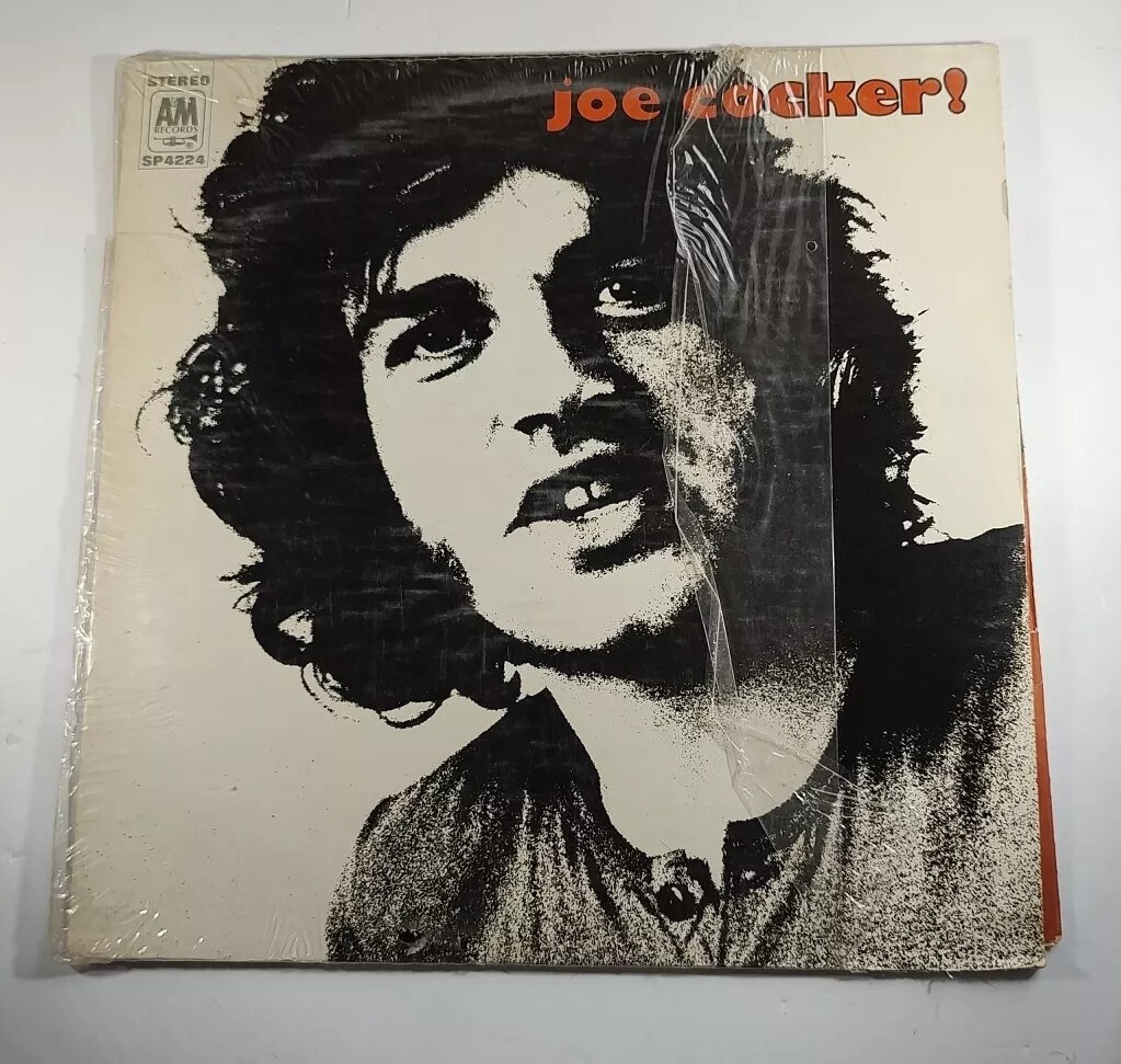 Joe Crocker: Joe Crocker Music Album Vinyl LP 1969 First Press  A&M Records