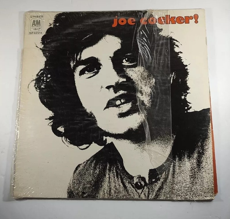 Joe Crocker: Joe Crocker Music Album Vinyl LP 1969 First Press A&M Records