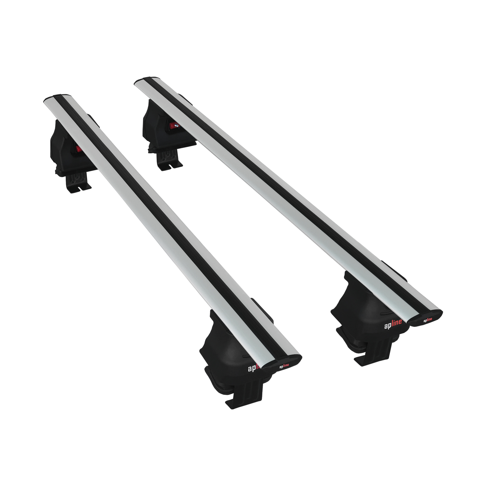 Barres de toit anti-sifflement Jaguar XF X250 aluminium premium avec serrure clé