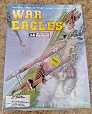 NEW Vintage 1989 IBM PC/Tandy - WAR EAGLES WWI Aerial Combat Simulator Cosmi