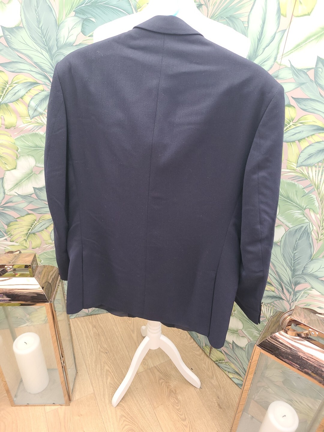 Debenhams Mens Navy Blue Suit Jacket Navy Size 38 eBay