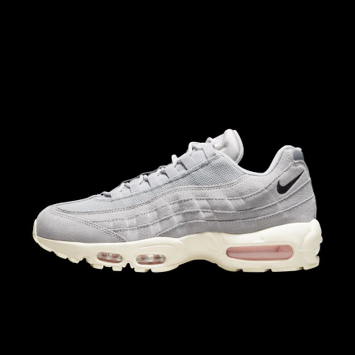 Nike air max 95 premium black pink clearance foam