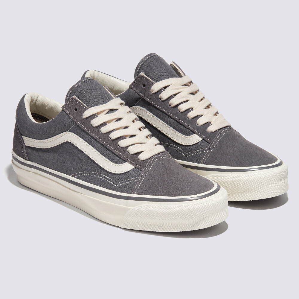 VANS SPDシューズ　25.5センチ Vans Salt Wash Old Skool Sneakers Skate Shoes Pewter VN000CT9PWTUS
