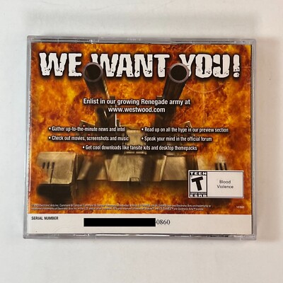Command & Conquer: Renegade (PC CD) [import anglais