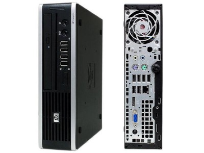 HP COMPAQ ELITE 8000 USDT ULTRA SLIM DESKTOP PC CORE 2 DUO 4GB