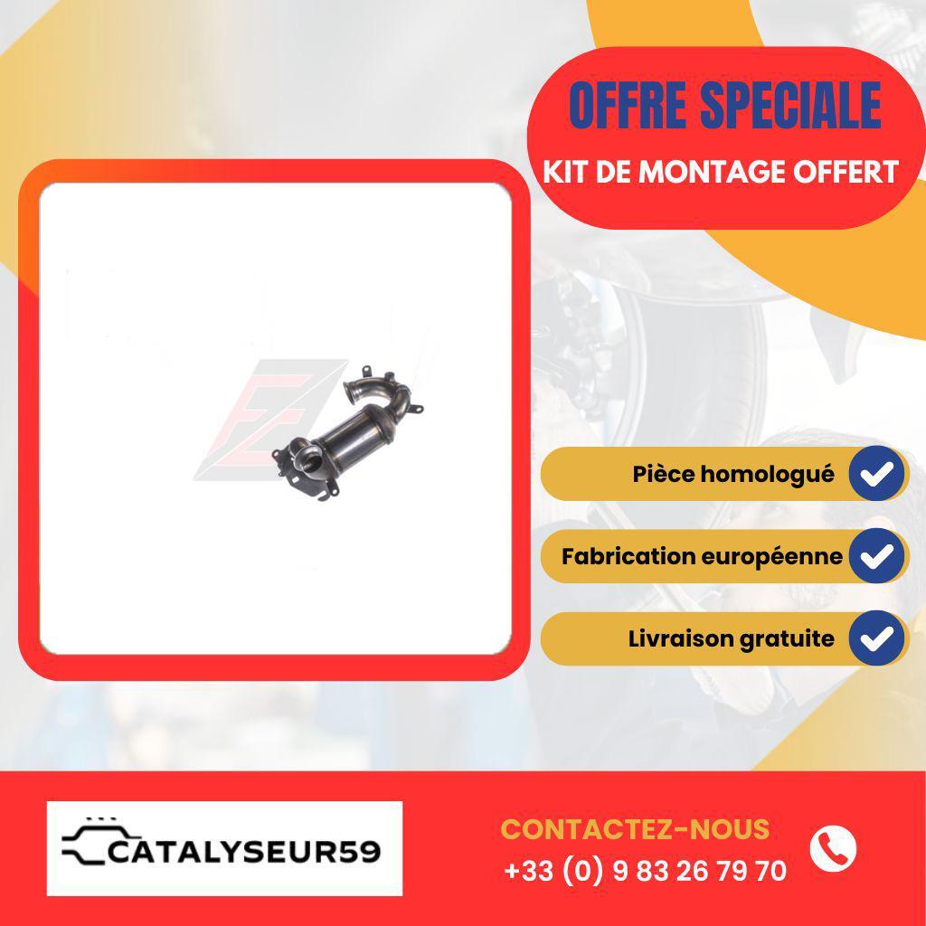 Catalyseur Peugeot 3008 2.0 HDi pour entretien et remplacement échappement diesel